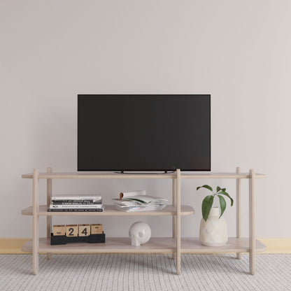 Rack TV de Madera 120 cm – Modular y Fácil de Armar