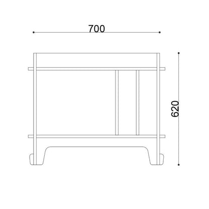 Mueble para Vinilos y Tocadiscos Modular – Estantería de Madera | Mobelling