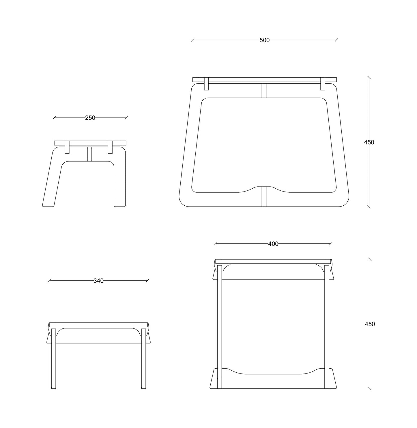 Mesa Infantil con Dos Bancas